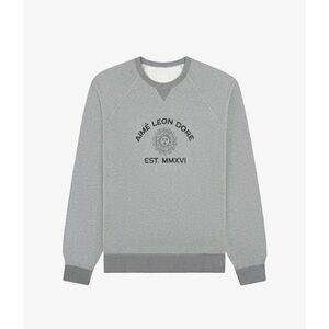 Aime Leon Dore Heather Gray Crewneck Sweater